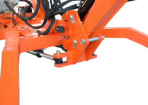 ATV Backhoe Bottom Boom Hitch